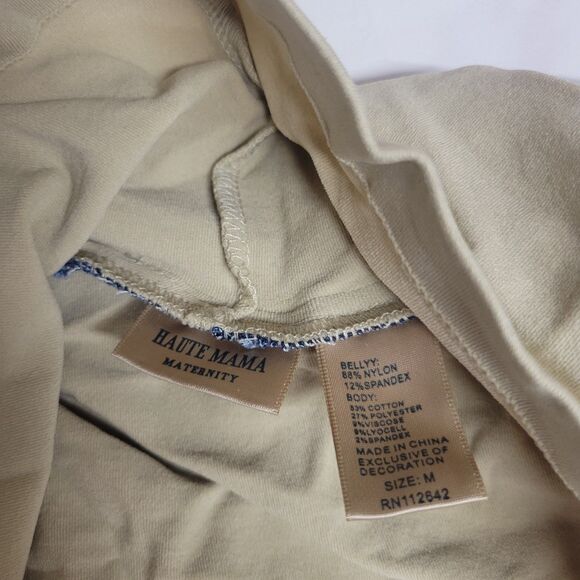 Haute Mama Denim Maternity Shorts M - Picture 3 of 4